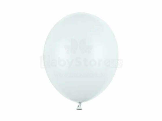 Ikonka Art.KX4550 Spēcīgi miglaini pasteļzili baloni 30cm 100 gab.