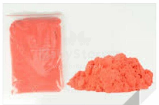 Ikonka Art.KX9568_7 Kinetinis smėlis 1 kg maišelyje oranžinis