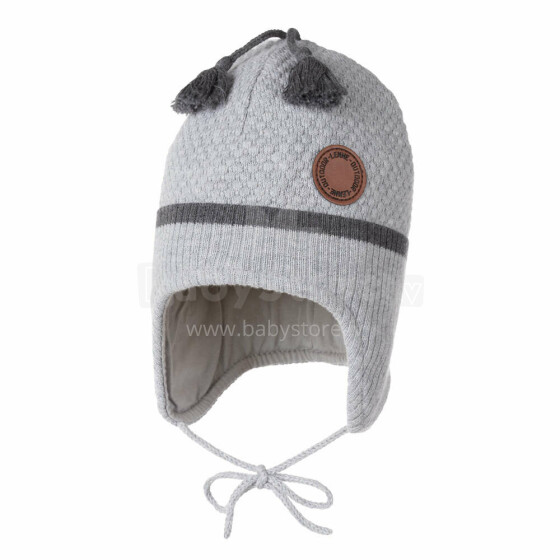 Lenne '22 Bjon Art.22248/370 Теплая вязанная шапка шлем для малышей