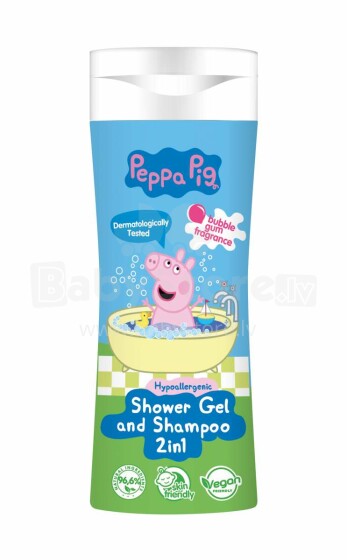 PEPPA PIG Shower gel and shampoo 2in1, 300ml