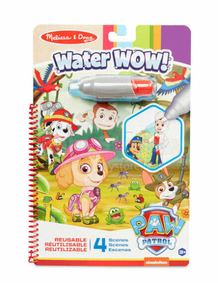 PAW PATROL Water Wow! Paint with Water Pad - Skye