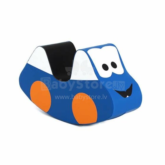 Iglu Soft Play Rocking Toy Car Art.159938 Blue Bērnu šūpuļzirdziņš - Mašīna