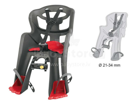 Детское сидение Bellelli Tattoo Handlefix Grey/Red