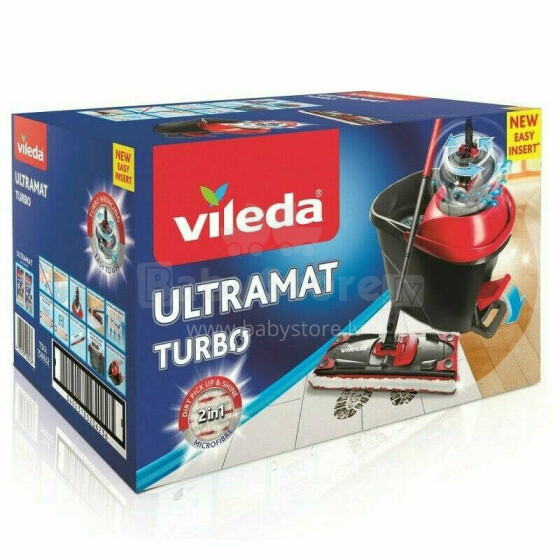 Швабра Vileda Mop UltraMat Turbo (158632)