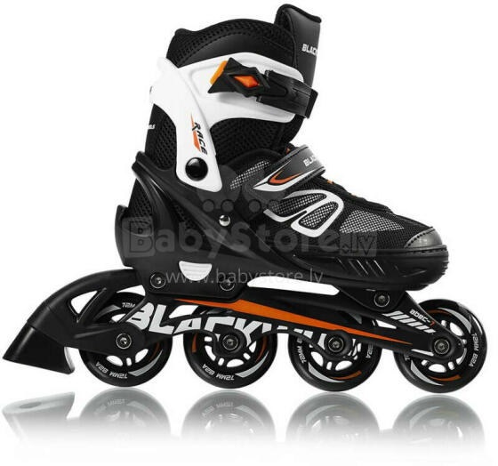 Ролики Blackwheels Sonic, Black/White 37-40 размер регулируется