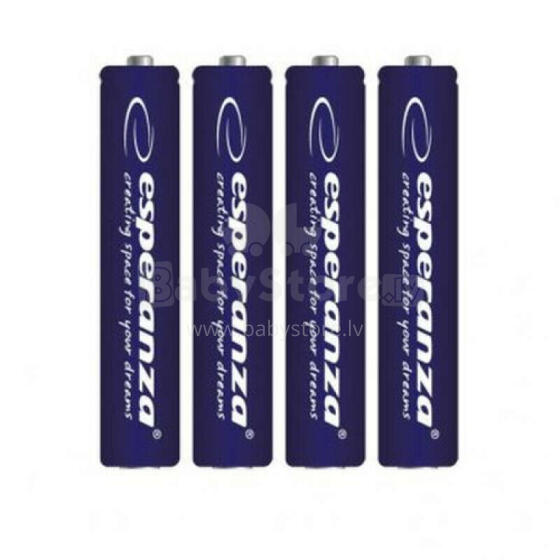 Esperanza EZB102 LR03-4BB Alkaline High Power AAA (LR03) Blistera iepakojumā 4gb.