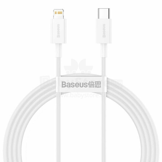 Baseus Superior провод USB Type C - Lightning 20 W 1,5 m белый (CATLYS-B02)