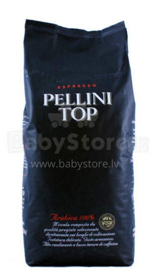 Кофе в зернах Pellini Top 100% Арабика 1 Kg