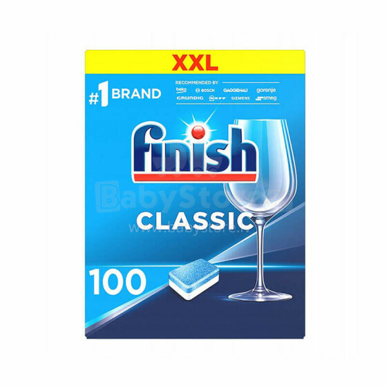 FINISH Classic 100 tabletes