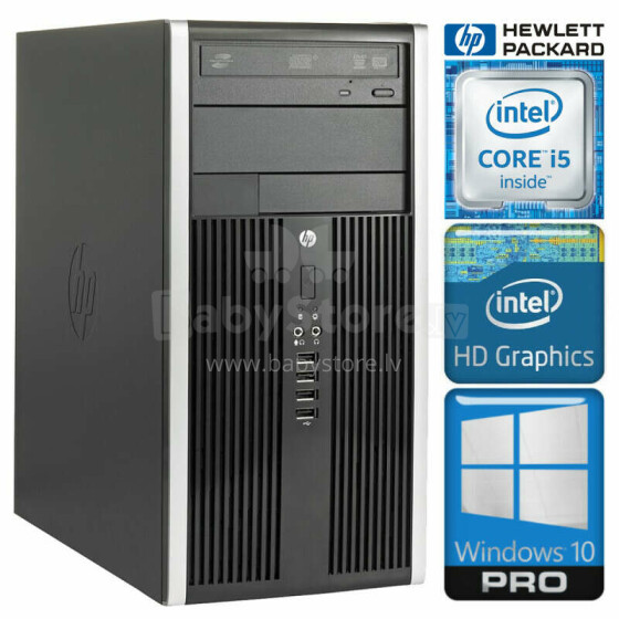 Personālais dators HP 8200 MT i5-2500 16GB 256SSD WIN10Pro