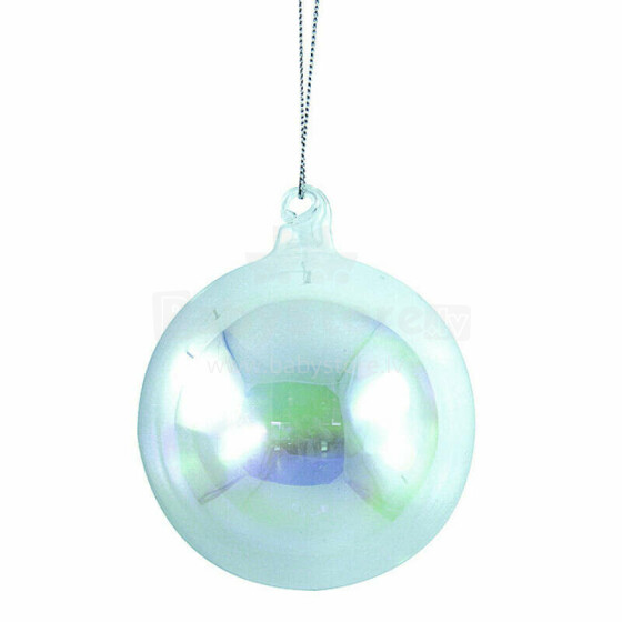 Елочный шар d8см, мыльный пузырь 10097