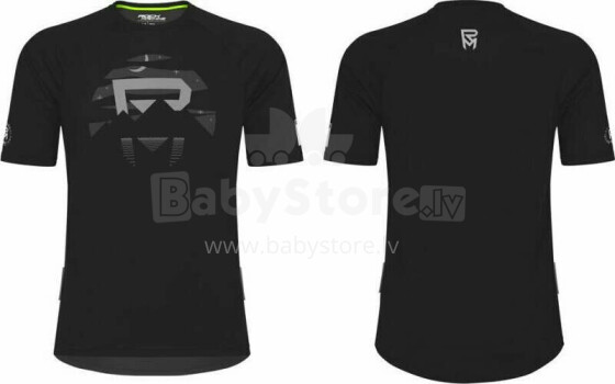 Velo krekls Rock Machine Enduro, melns, XL izmērs