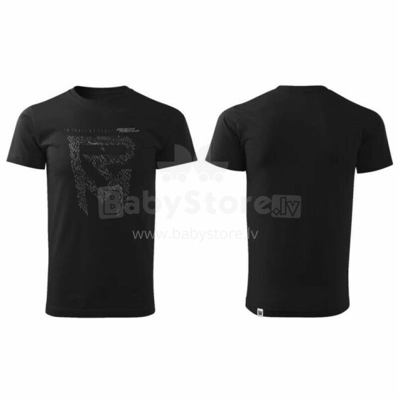 T-krekls Rock Machine Kiki Havlicka, melns, izmērs XS