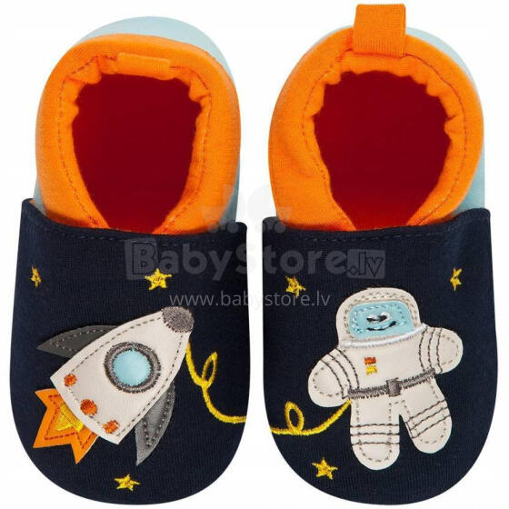 SOXO Baby Art.18619  AntiSlip bērnu čībiņas ar aplikācijām
