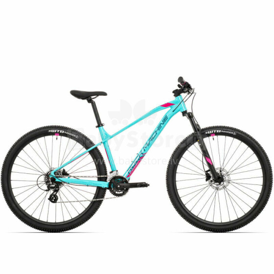 Горный велосипед Rock Machine 29 Catherine 10-29 голубой/розовый (Размер колеса: 29 размер рамы: L)
