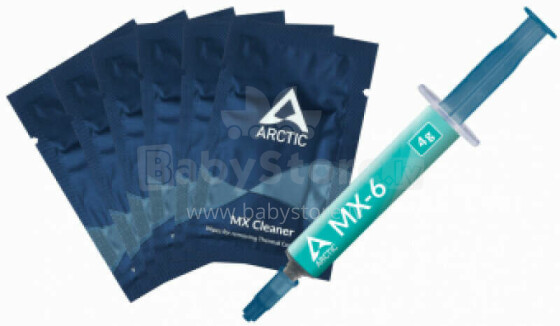 Термопаста Arctic MX-6 4g + MX Cleaner