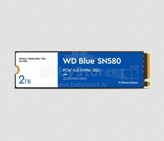 Western Digital Blue SN580 M.2 2 ТБ PCI Express 4.0 TLC NVMe