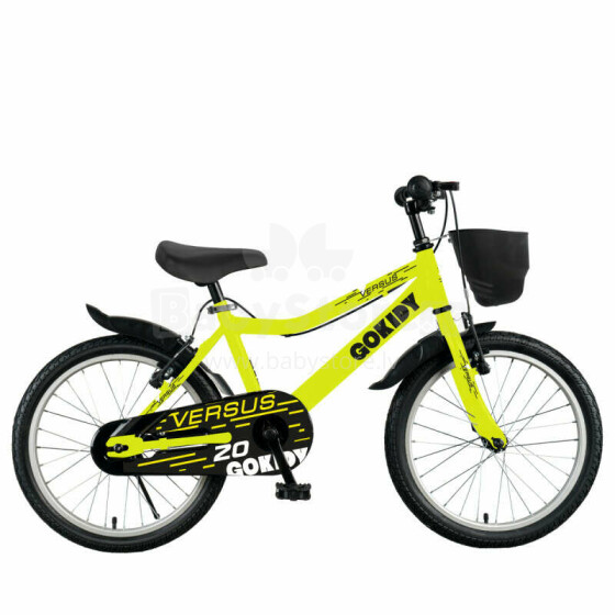 Детский велосипед GoKidy 20 Versus (VER.2004) желтый/черный