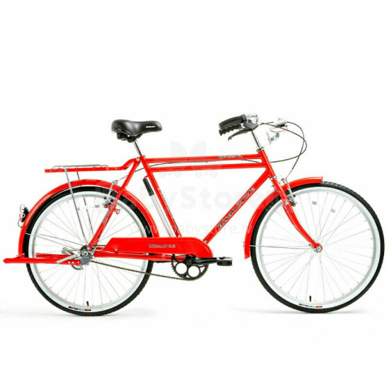 Городской велосипед Bisan 26 Roadstar GL (PR10010399) Kрасный (Размер колеса: 26 размер рамы: XXL)