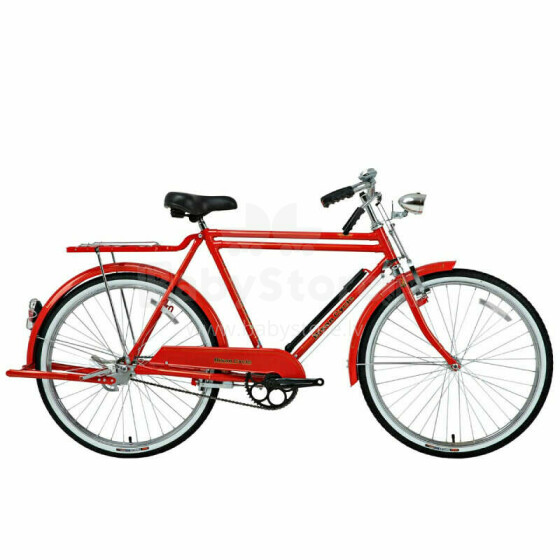 Городской велосипед Bisan 26 Roadstar Classic (PR10010401) Kрасный (Размер колеса: 26 размер рамы: XXL)