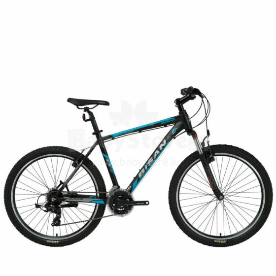 Vīriešu kalnu velosipēds Bisan 29 MTX7050 VB (PR10010449) melns/zils (Rata izmērs: 29 Rāmja izmērs: L)