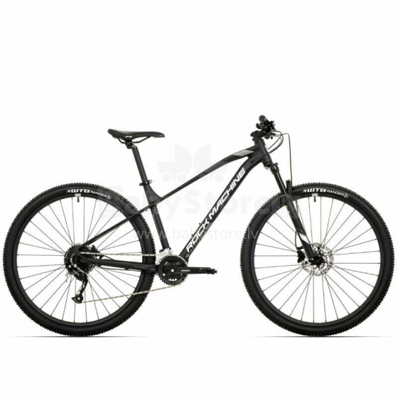 Мужской горный велосипед Rock Machine Manhattan 90-29 (III) черный/серый (Размер колеса: 29 Размер рамы: XL)