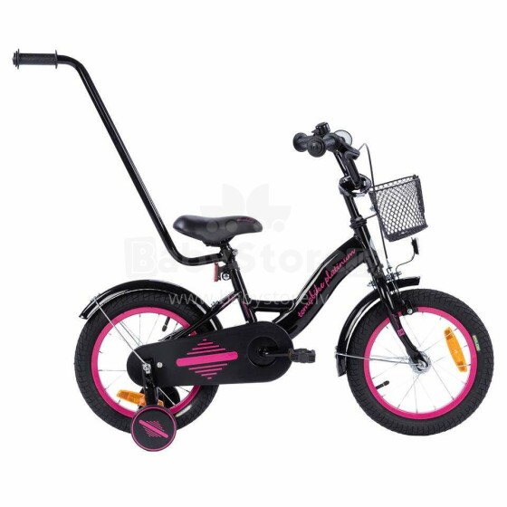 Tomabike 12 BMX  Art.163956 Black/Pink  Детский велосипед