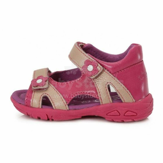 D.D.Step (DDStep) Art.AC290-7008A Pink Экстра комфортные сандалики для девочки (19-24)