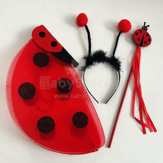Teplay Ladybug Costume Art.164033  karnēvala kostīms Biz Biz Marīte