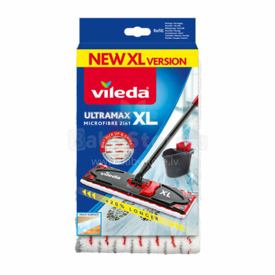 Сменный блок для швабры Vileda Ultramax XL/Ultramat Turbo XL