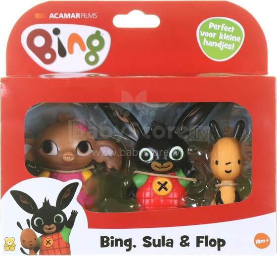 Bing Figure Art.165567 Figūriņu 3-paka – Bings un Flops