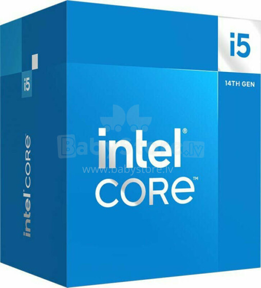 Intel® Core™ i5-14400 procesors galddatora procesors 10 kodoli (6 P kodoli + 4 E kodoli) līdz 4,7 GHz