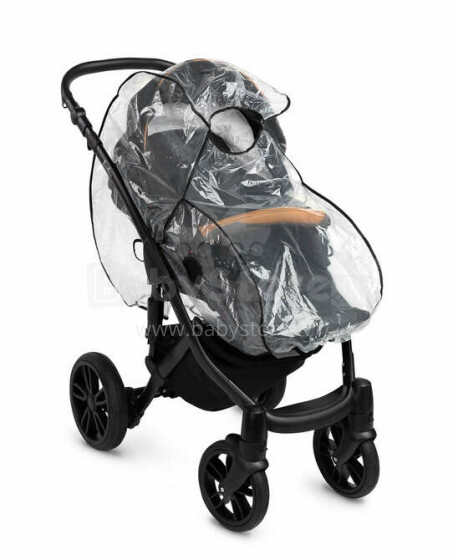 Rain cover for strollers with split handles