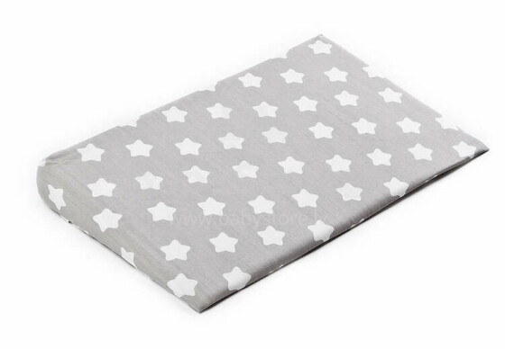 38×60 Wedge Pillowcases – stars grey