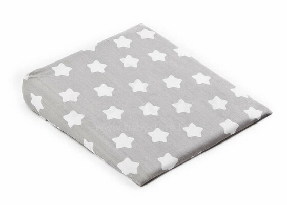 38×30 Wedge Pillowcases – stars grey