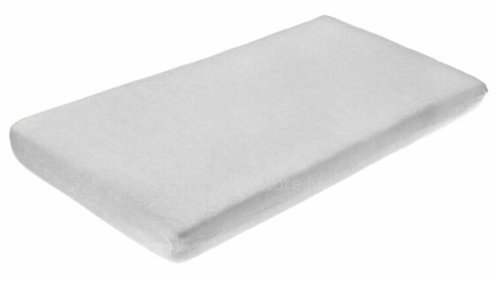 Frotte bed sheet with elastic band – grey 120x60