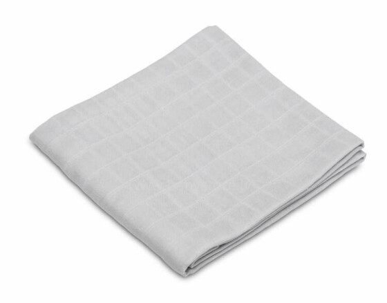 Muslin diaper 70x80 – smooth grey