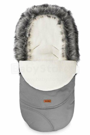 Eskimo Romper Bag – grey/polar fleece