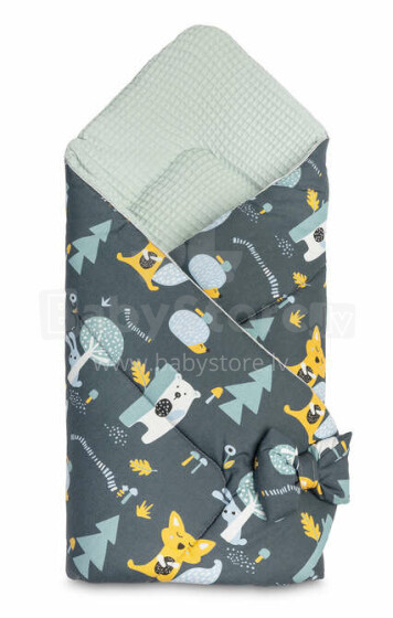 Baby Wrap/Baby Bunting Waffle – clearing mint