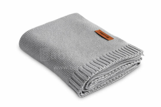 Bamboo and cotton blanket – grey