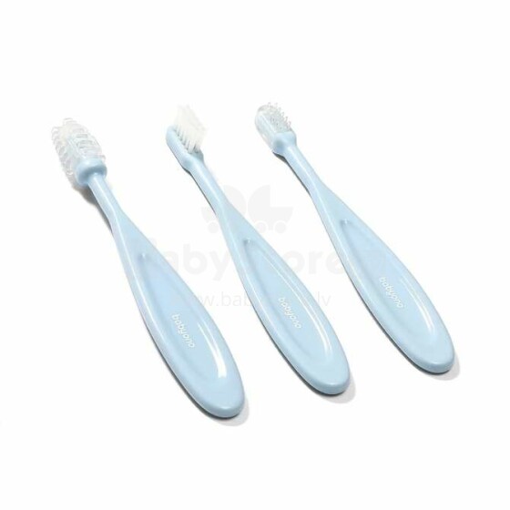 550/02 TOOTHBRUSHES FOR BABIES AND CHILDREN BLUE BabyOno