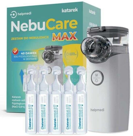 6473 NEBUCARE MAX KIT FOR NEBULIZATION HELPMEDI KATAREK