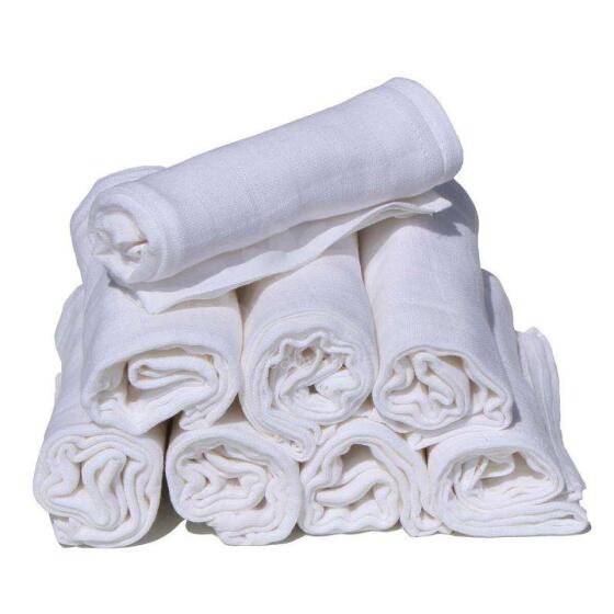 Bebe Basic Muslin Art. 051 Cotton muslin gauze swaddle 1 pc, 80x80 cm