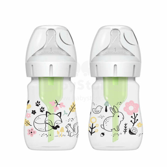WB52016 WIDE BOTTLE 150ML OPTIONS PLUS 2-PACK FOREST