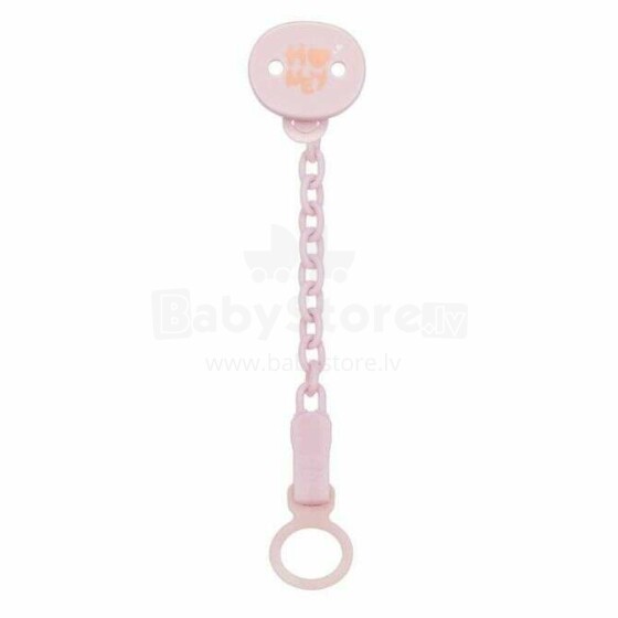157129 CHAIN WITH PACIFIC CLIP, PINK