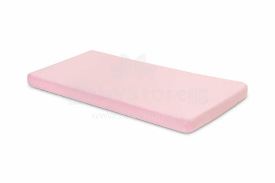 JERSEY DELUXE SHEET PINK 160x80