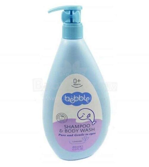 1092 SHAMPOO & BODY WASH GEL 400ML BEBBLE 3016-01-002