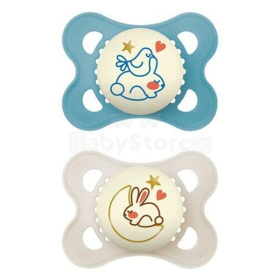 0684 ORIGINAL NIGHT 2-6 PLANET LOVE pacifier BOY
