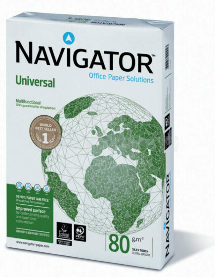 Navigator Biroja Papīrs  / A4 / 500pcs / 80gm3