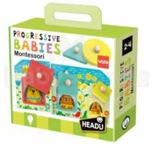 HEADU Montessori Progressive Babies Game